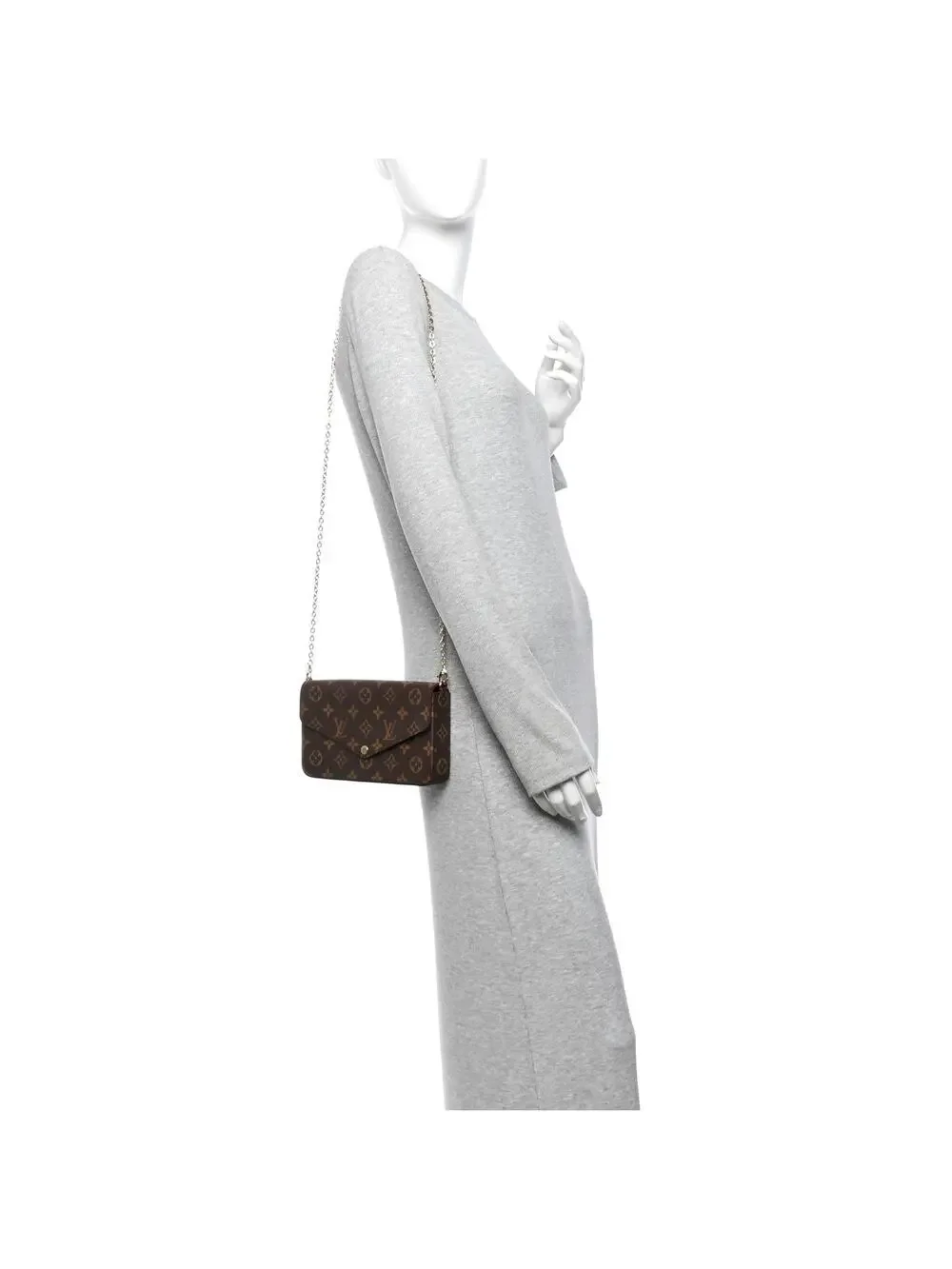 Louis Vuitton Pochette Felicie Chain #329435L14B